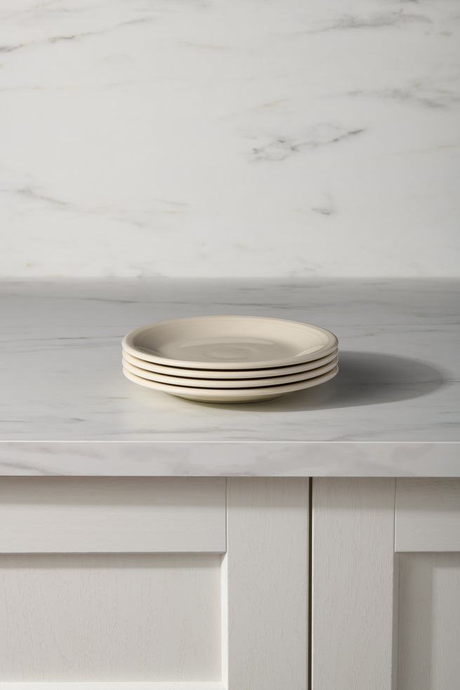 Fiesta Dinnerware - Linen Set of 4 Classic Rim 7 1/4 Inch Salad Plate - Image 2
