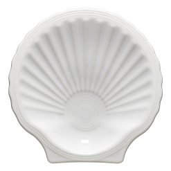 Alternative view of Fiesta Dinnerware - New Retired Shell Shaped Plate 8 1/4 Inch