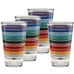 Fiesta Dinnerware - 16 oz. All Colors 2026 Cooler Glass - Set of 4