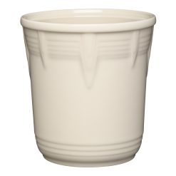 Fiesta Dinnerware - New Retired Linen Fiesta 7 Inch Chevron Utensil Crock