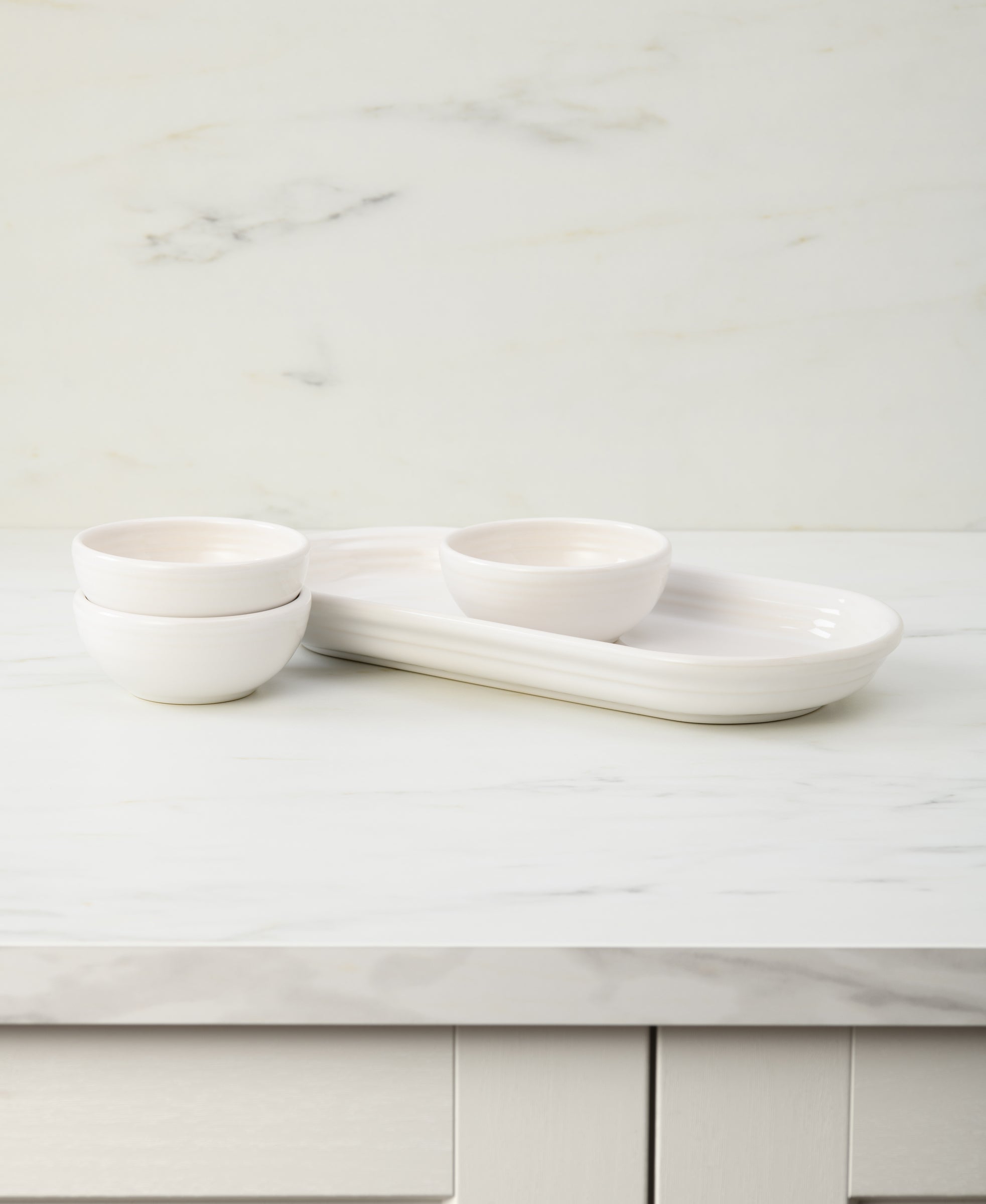 Fiesta Dinnerware - Fiesta 4-Piece Condiment Set White - Image 2
