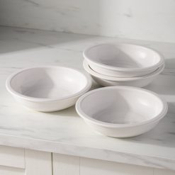 Alternative view of Fiesta Dinnerware - White Set of 4 Classic Rim 8 3/8-Inch 34OZ Pasta Bowls
