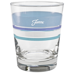 Alternative view of Fiesta Dinnerware - Coastal Blues 15 oz. Edgeline Tapered Double Old Fashion, Set of 4