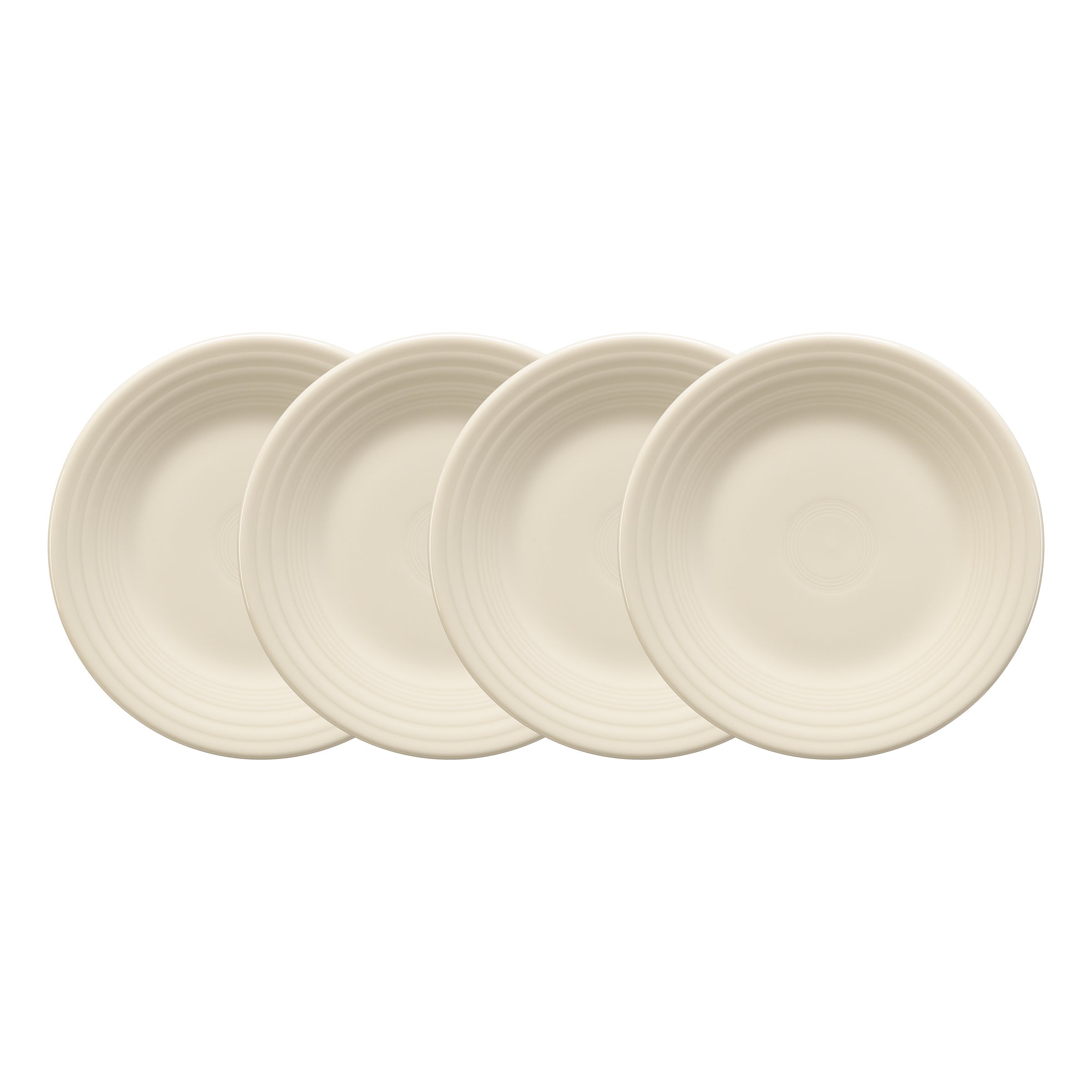 Fiesta Dinnerware - Linen Set of 4 Classic Rim 9 Inch Luncheon Plate