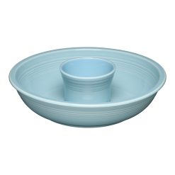 Fiesta Dinnerware - Sky 2-Piece Chip and Dip Set 12 7/8 Inch