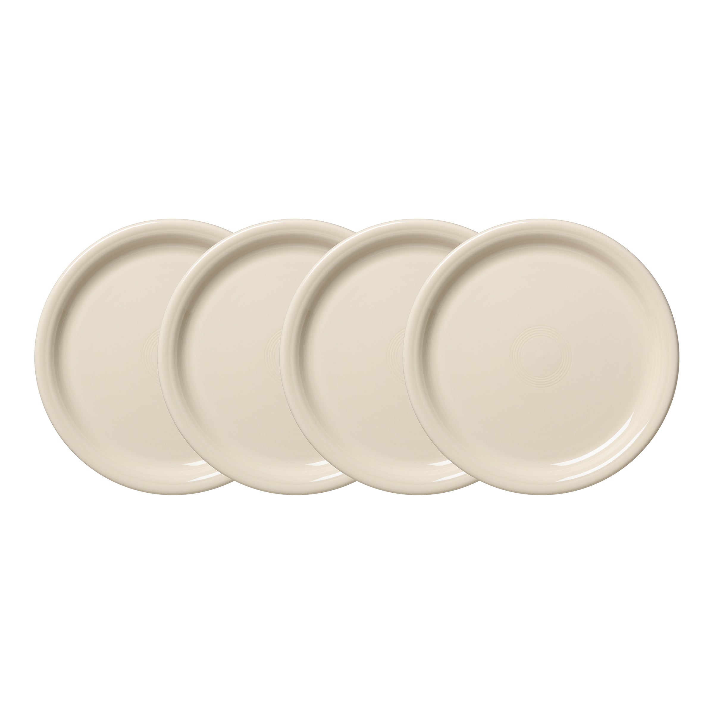 Fiesta Dinnerware - Linen Set of 4 Bistro Coupe 9 Inch Luncheon Plate