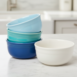 Alternative view of Fiesta Dinnerware - Mixed Coastal Blues All-Purpose 6-Inch 28OZ Gusto Bowls, Set of 4