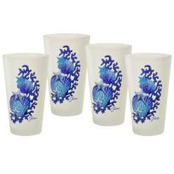 Fiesta Dinnerware - Retired 16 oz. Fiesta® Coastal Frosted Cooler, Set of 4