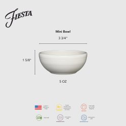 Alternative view of Fiesta Dinnerware - 3 3/4 Inch Mini Bowl 5 OZ Foundry