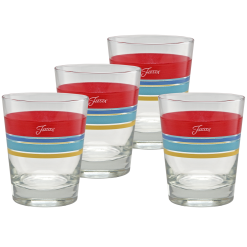 Fiesta Dinnerware - Vibrant 15 oz. Edgeline Tapered Double Old Fashion, Set of 4