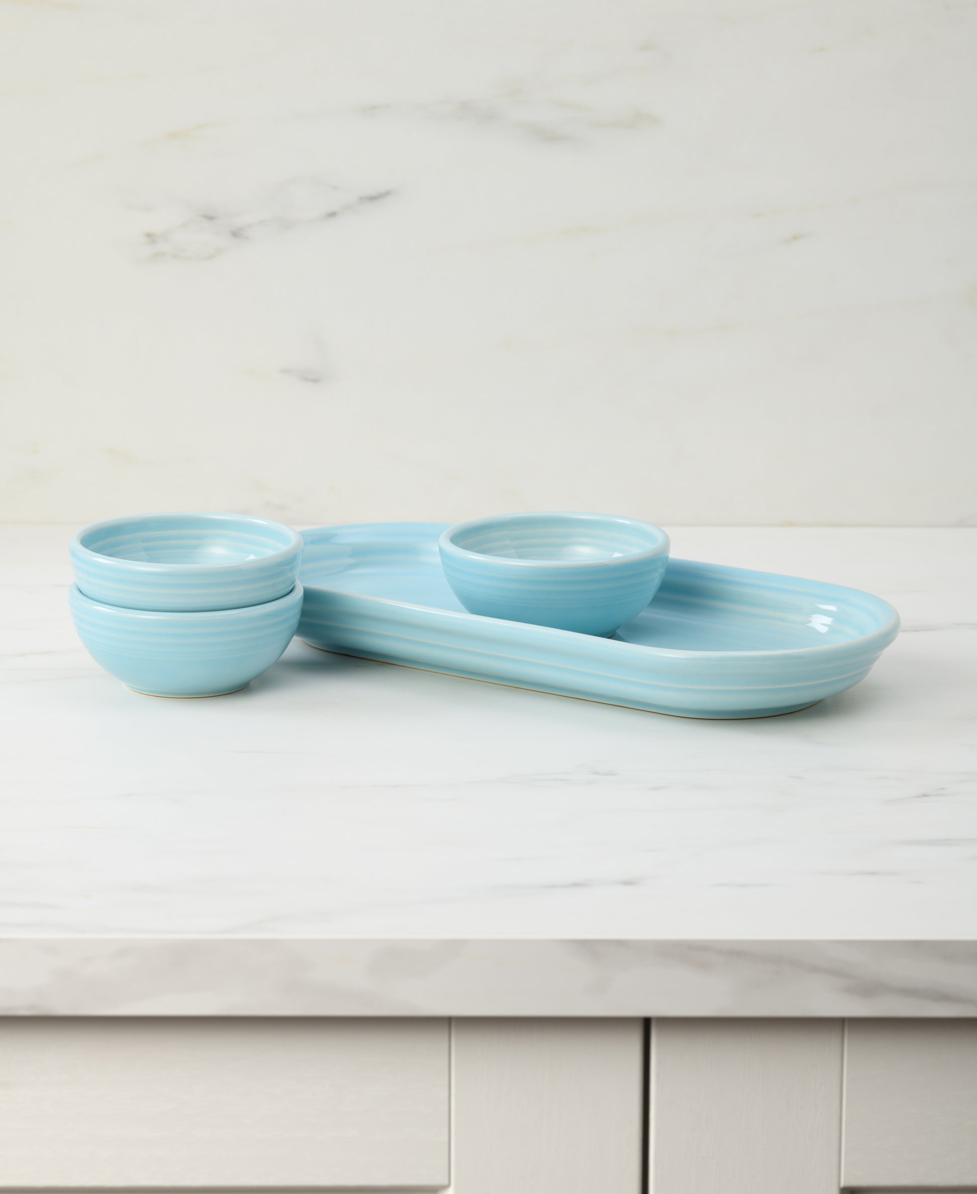 Fiesta Dinnerware - Fiesta 4-Piece Condiment Set Sky - Image 2