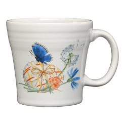 Fiesta Dinnerware - New Retired Breezy Floral Easter 15 OZ Tapered Mug