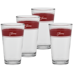 Fiesta Dinnerware - 16 oz. Fiesta® Frame Cooler Scarlet - Set of 4