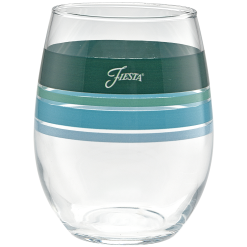 Alternative view of Fiesta Dinnerware - Mixed Aegean 15 oz. Edgeline Stemless Wine, Set of 4