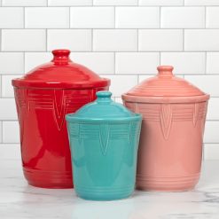 Alternative view of Fiesta Dinnerware - New Retired Fiesta 1 Quart Small Chevron Canister