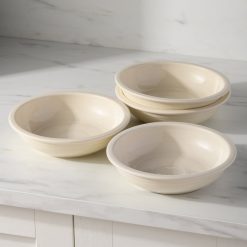 Alternative view of Fiesta Dinnerware - Linen Set of 4 Classic Rim 8 3/8-Inch 34OZ Pasta Bowls