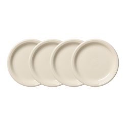 Fiesta Dinnerware - Linen Set of 4 Bistro Coupe 7 1/4 Inch Salad Plate