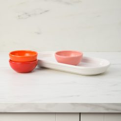 Alternative view of Fiesta Dinnerware - Sunset Horizon Mixed Colors 4-Piece Condiment Set