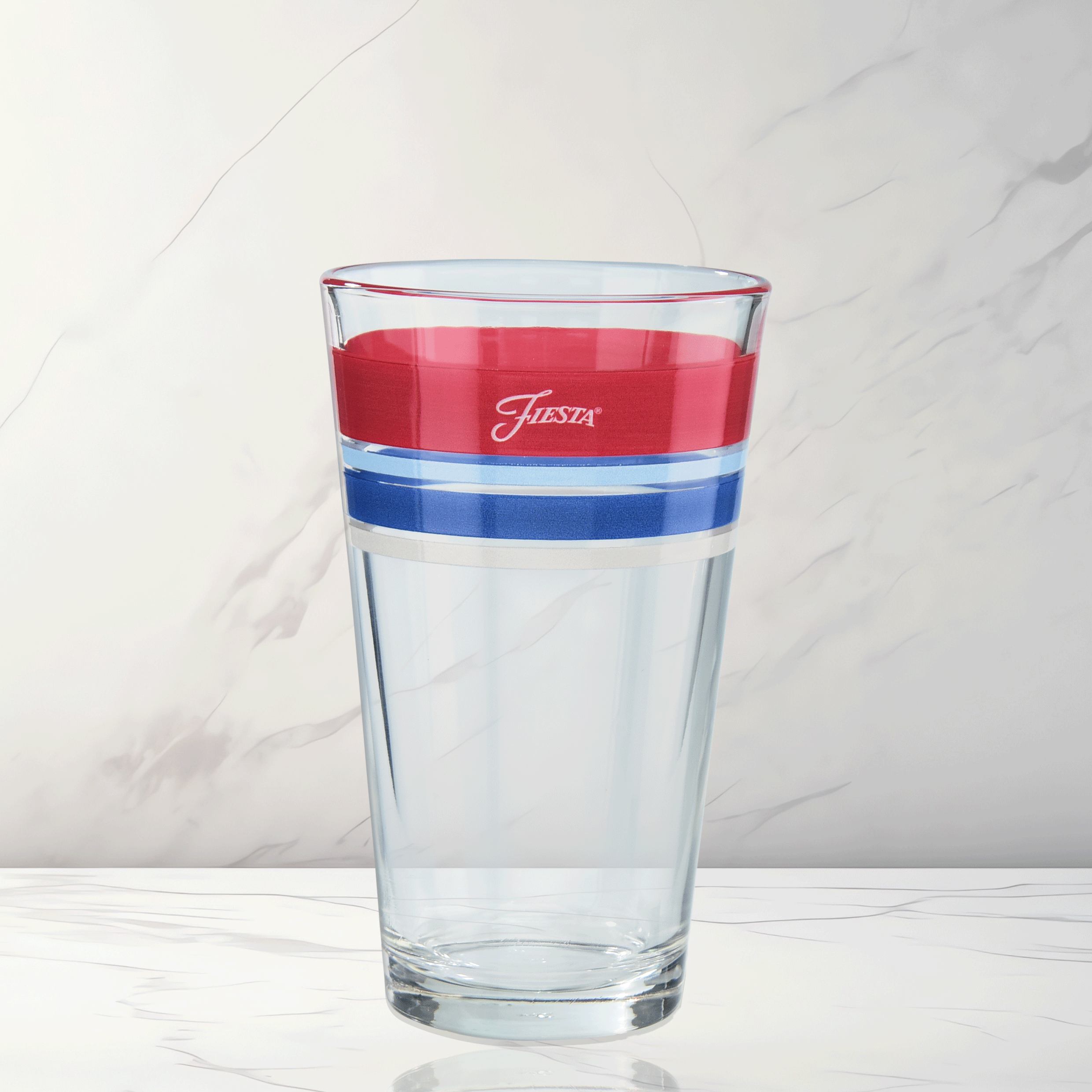 Fiesta Dinnerware - Americana 16 oz. Edgeline Cooler Glass - Set of 4 - Image 3