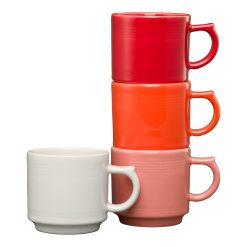 Fiesta Dinnerware - Sunset Horizon 16 OZ Set of 4 Mixed Stackable Mug Set