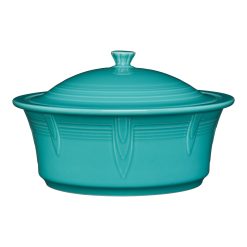 Fiesta Dinnerware - Large 10 Inch Round Covered Casserole 2.8 Quart