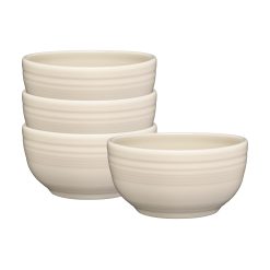 Fiesta Dinnerware - Linen Bistro Coupe 5 1/2 Inch Cereal Bowl 22 oz, Set of 4
