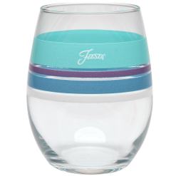 Alternative view of Fiesta Dinnerware - Retired 15 oz. Fiesta® Edgeline Stemless Wine Coastal, Set of 4