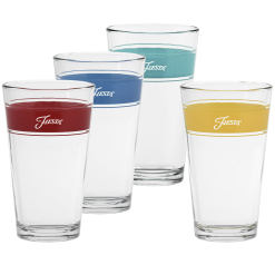 Fiesta Dinnerware - Vibrant 16 oz. Frame Cooler Mixed Color - Set of 4