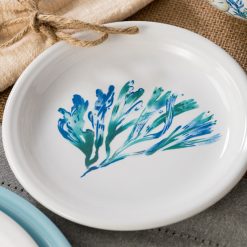 Alternative view of Fiesta Dinnerware - New Retired Coastal Bistro Coupe 7 1/4 Inch Salad Plate