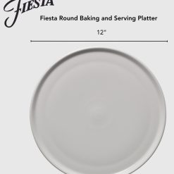 Alternative view of Fiesta Dinnerware - Foundry 12 Inch Round Baking and Serving Platter