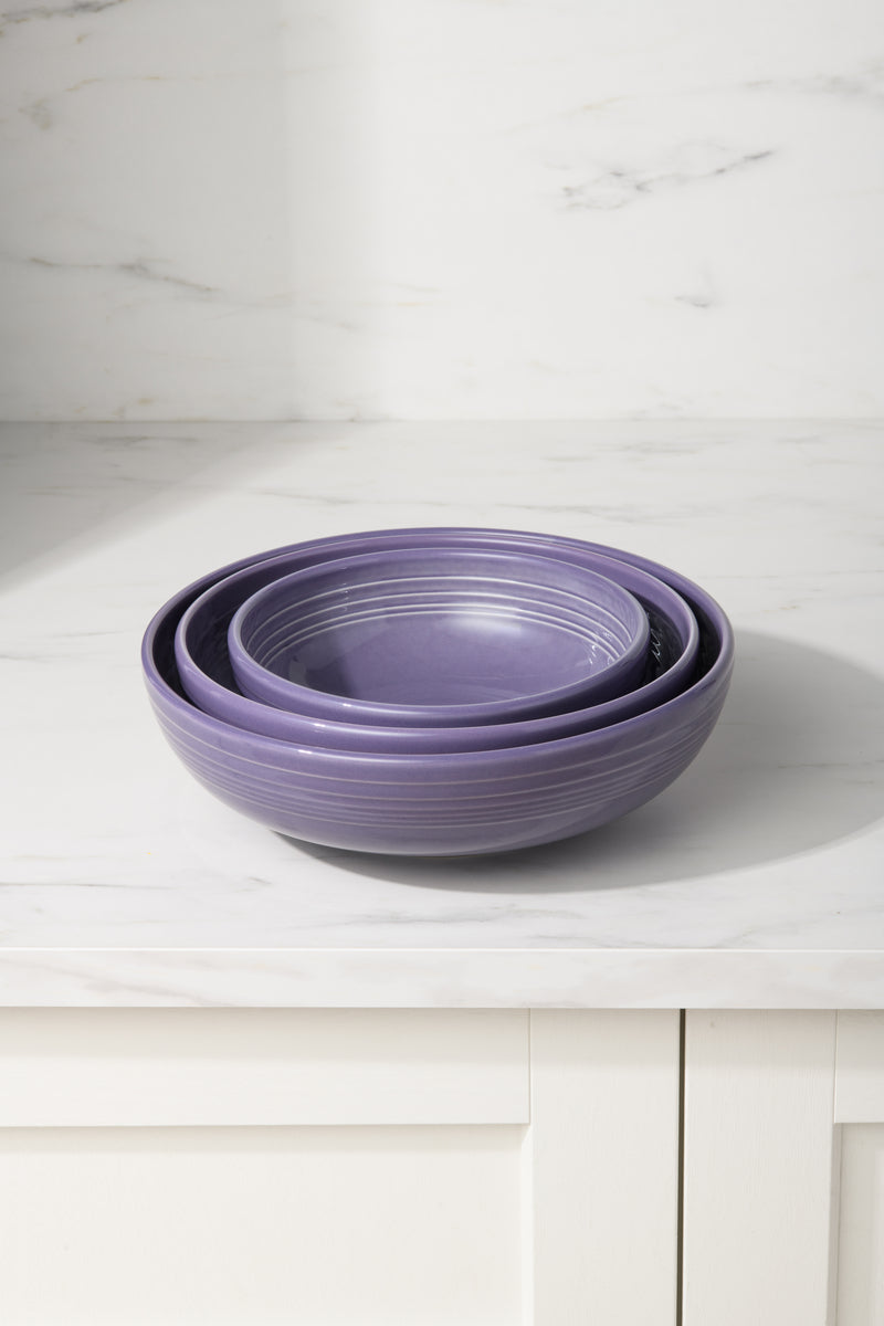 Fiesta Dinnerware - Lavender Bistro Coupe 9 5/8 Inch Large Bowl 68 OZ - Image 2