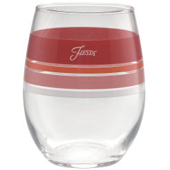 Alternative view of Fiesta Dinnerware - Sunset Horizon Edgeline Glass (Set of 4)