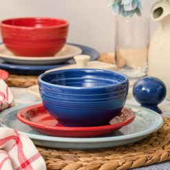 Alternative view of Fiesta Dinnerware - Mixed Americana Bistro Coupe 12-Piece Dinnerware Set, Service for 4