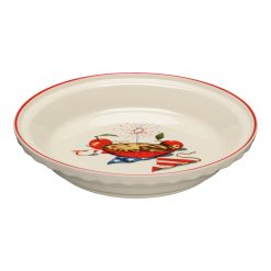 Alternative view of Fiesta Dinnerware - Americana Apple Pie 10 1/4 Inch Deep Dish Pie Baker 44OZ