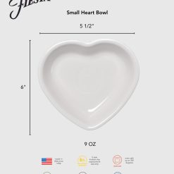 Alternative view of Fiesta Dinnerware - Sky Small Heart Bowl