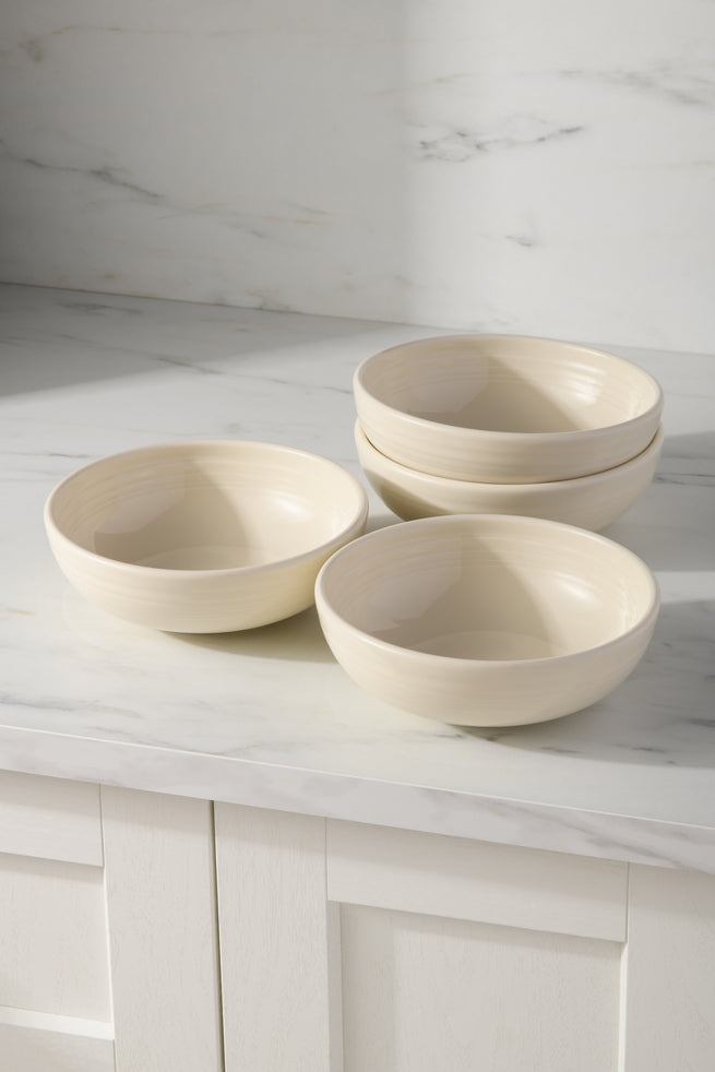 Fiesta Dinnerware - Linen Set of 4 Bistro Coupe 7 5/8-Inch 38OZ Medium Bowls - Image 2