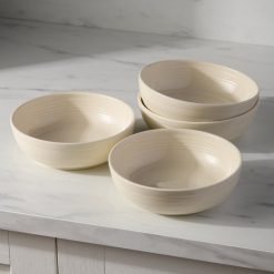 Alternative view of Fiesta Dinnerware - Linen Set of 4 Coupe 6 3/4 Inch Salad Bowl 24 OZ