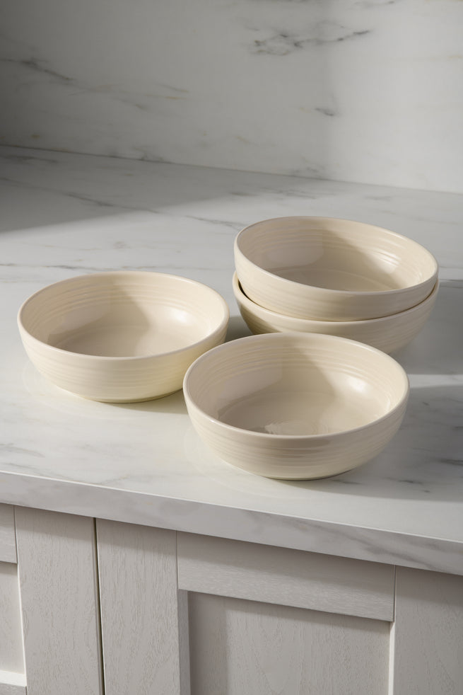 Fiesta Dinnerware - Linen Set of 4 Coupe 6 3/4 Inch Salad Bowl 24 OZ - Image 2