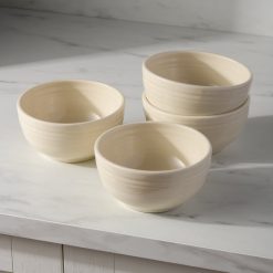Alternative view of Fiesta Dinnerware - Linen Bistro Coupe 5 1/2 Inch Cereal Bowl 22 oz, Set of 4
