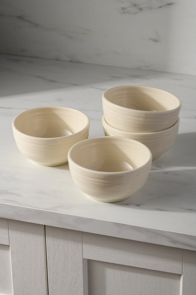 Fiesta Dinnerware - Linen Bistro Coupe 5 1/2 Inch Cereal Bowl 22 oz, Set of 4 - Image 2