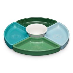 Fiesta Dinnerware - Aegean 5-Piece Mixed Colors Entertaining Set 8 1/5 Inch