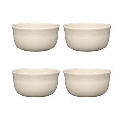 Fiesta Dinnerware - Linen Set of 4 All-Purpose 6-Inch 28OZ Gusto Bowls