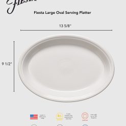 Alternative view of Fiesta Dinnerware - Fiesta 13 5/8 Inch Large Oval Serving Platter