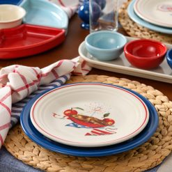 Alternative view of Fiesta Dinnerware - Americana Apple Pie Classic Rim 9 Inch Luncheon Plate