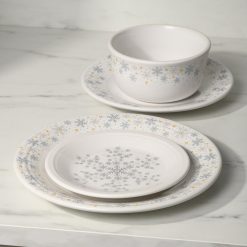 Alternative view of Fiesta Dinnerware - White Snowflake All-Purpose 6 Inch Gusto Bowl 28 OZ