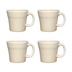 Fiesta Dinnerware - Linen 15 OZ Set of 4 Tapered Mugs