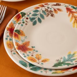 Alternative view of Fiesta Dinnerware - Autumn Fields Classic Rim 10 1/2 Inch Dinner Plate