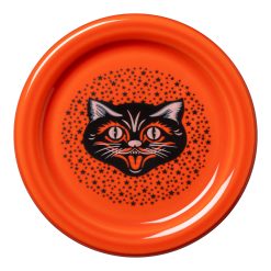 Fiesta Dinnerware - Black Cat 4 3/8 Inch Coaster and Mug Cover