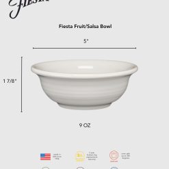 Alternative view of Fiesta Dinnerware - New Retired Fiesta 5 Inch Fruit/Salsa Bowl 9 OZ