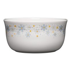 Fiesta Dinnerware - White Snowflake All-Purpose 6 Inch Gusto Bowl 28 OZ